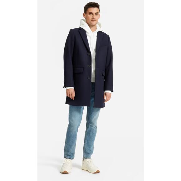 Everlane Other - Everlane Navy Men's Coat